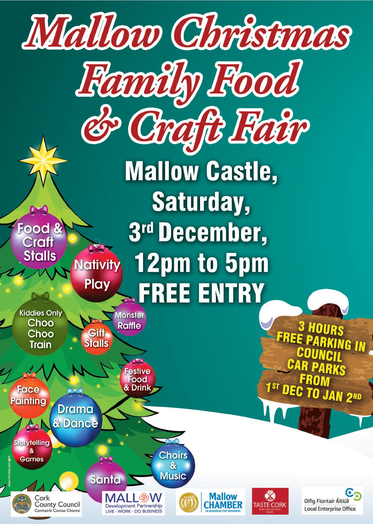 Taste Cork to showcase Cork’s unique food heritage at Mallow Family Food & Craft Christmas Fair this weekend