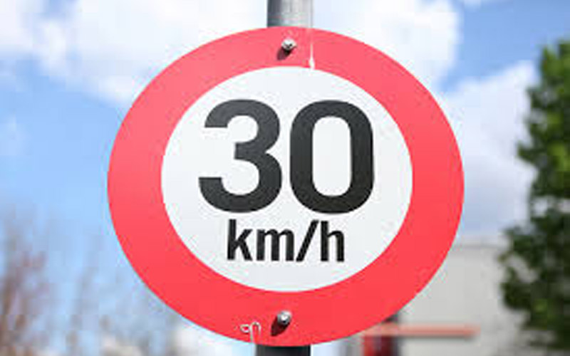 Cork County Council introduces Special Speed Limits (30KMPH) for Housing Estates