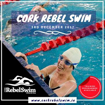 Cork Rebel Swim to take place at Mallow Swimming Pool – Sunday 3rd December