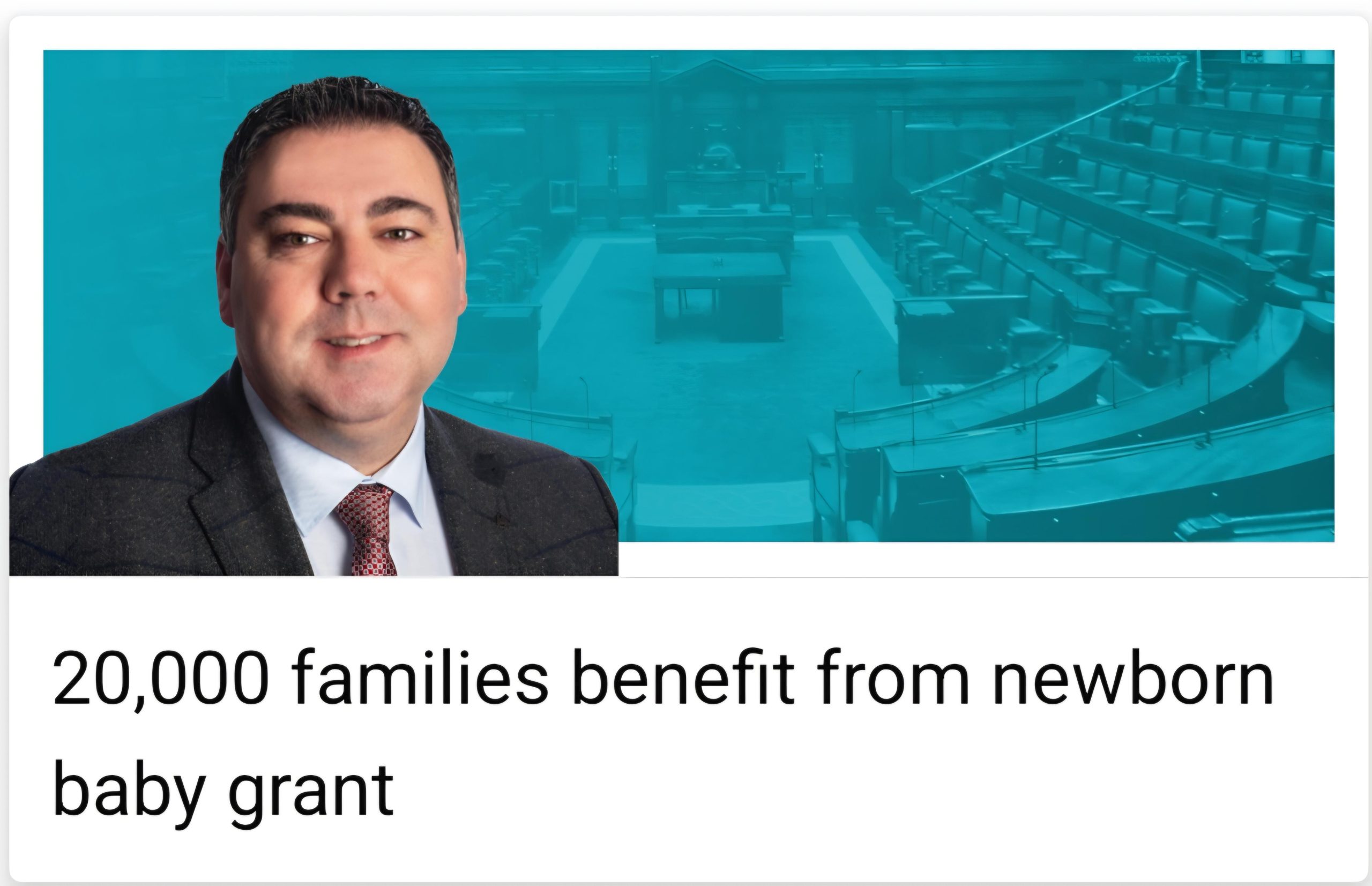 20,000 Families Benefit from Newborn Baby Grant