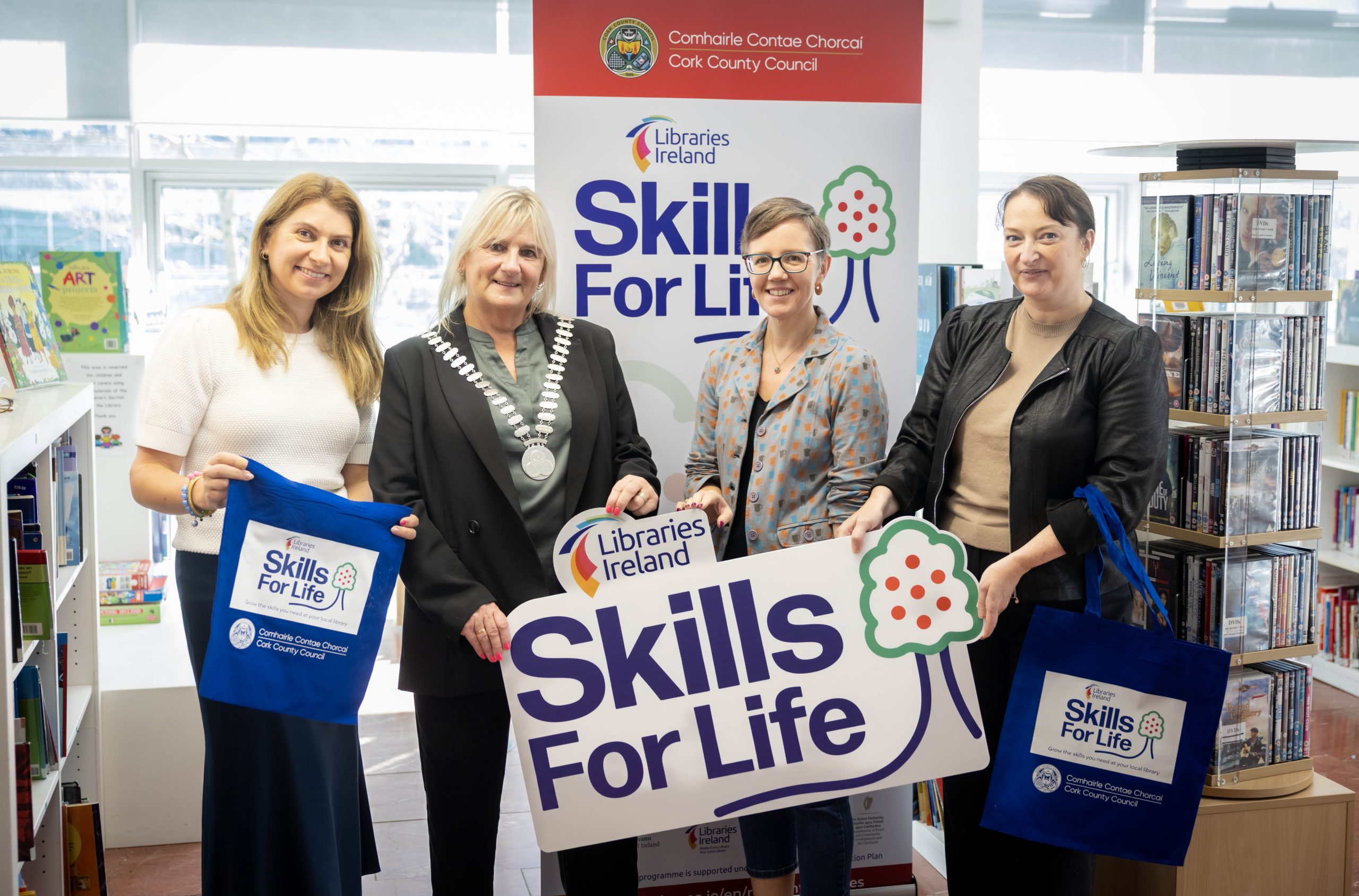 Skills for Life Programme Launched by Cork County Libraries