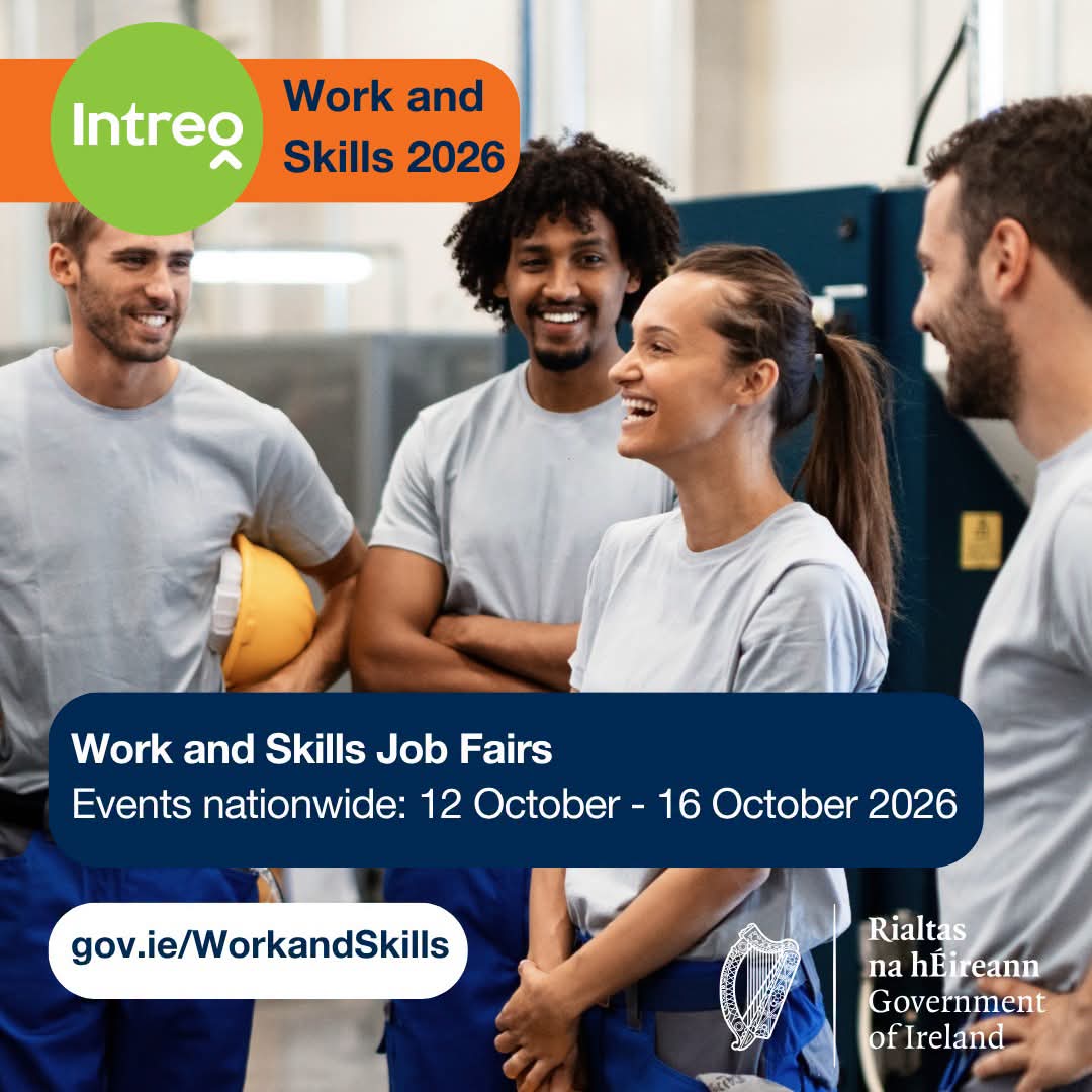 O’Shea Welcomes Intreo Work and Skills Job Fair in Macroom